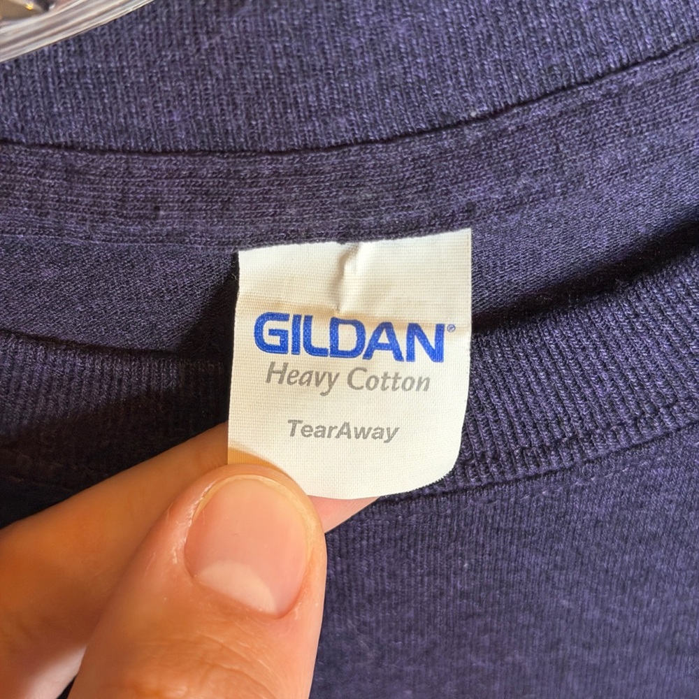 Gildan Deep Purple Short Sleeve Tee - Picture 5 of 5